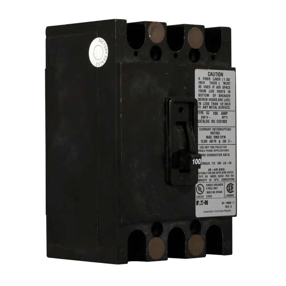 CC3200X - Eaton - Molded Case Circuit Breakers - Image 2