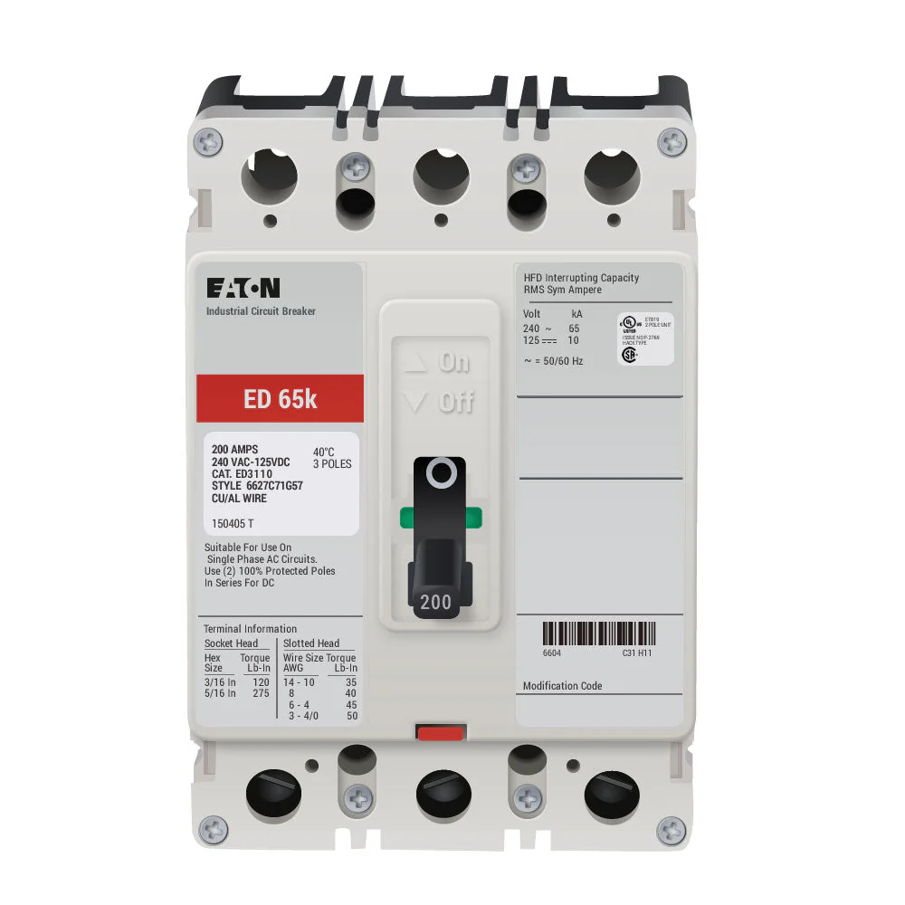 ED3110 - Eaton - Molded Case Circuit Breakers