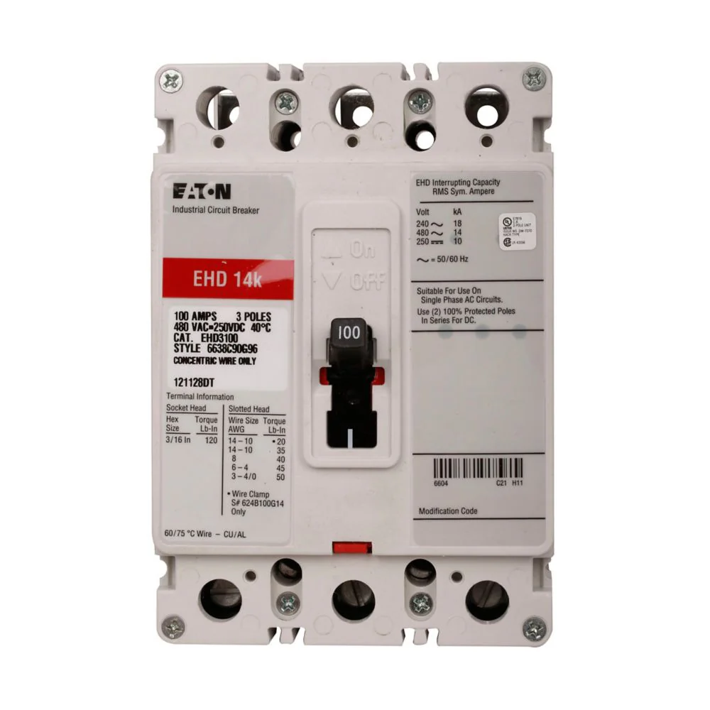 EHD3100K - Eaton - Molded Case Circuit Breakers