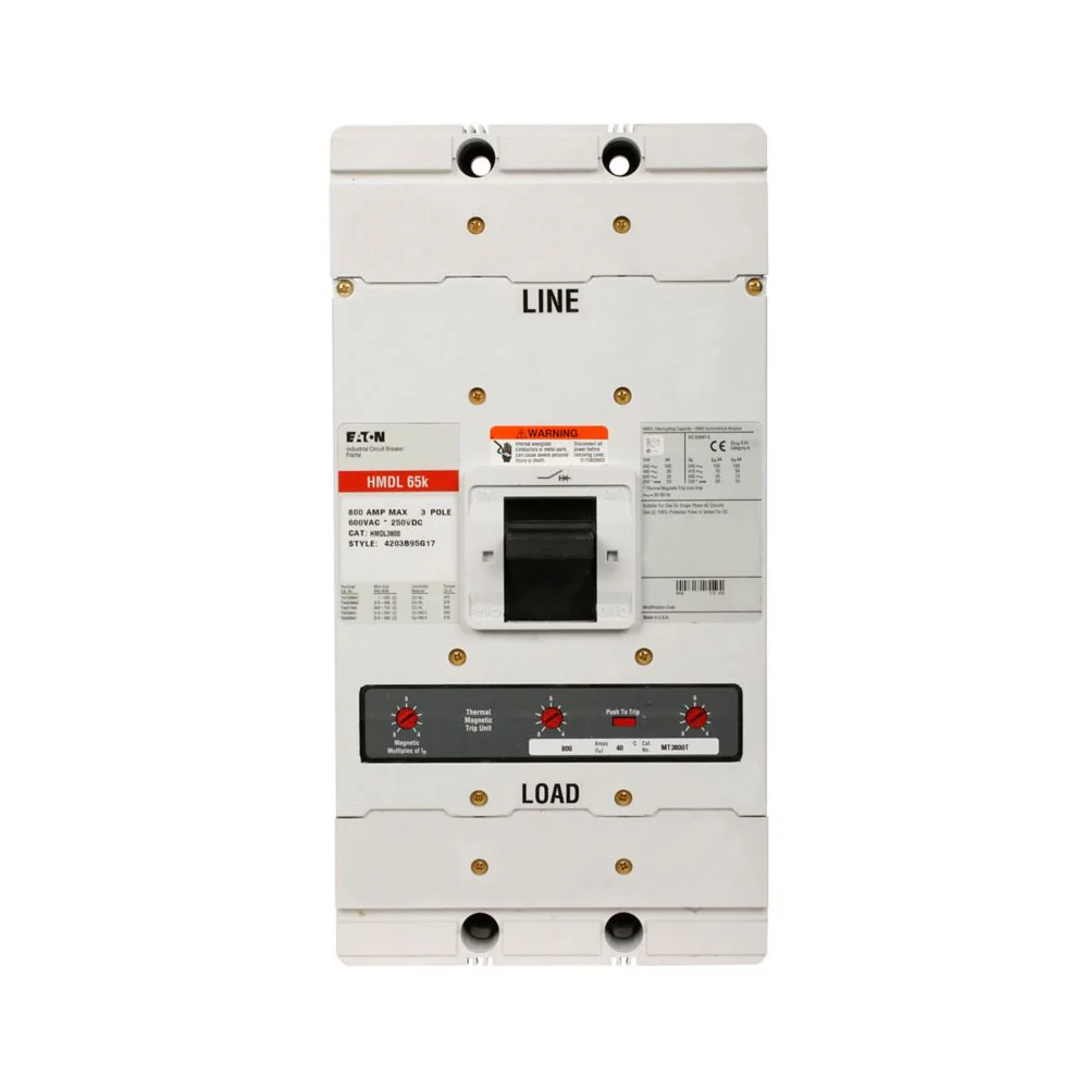 HMDL3800WK - Eaton - Molded Case Circuit Breakers