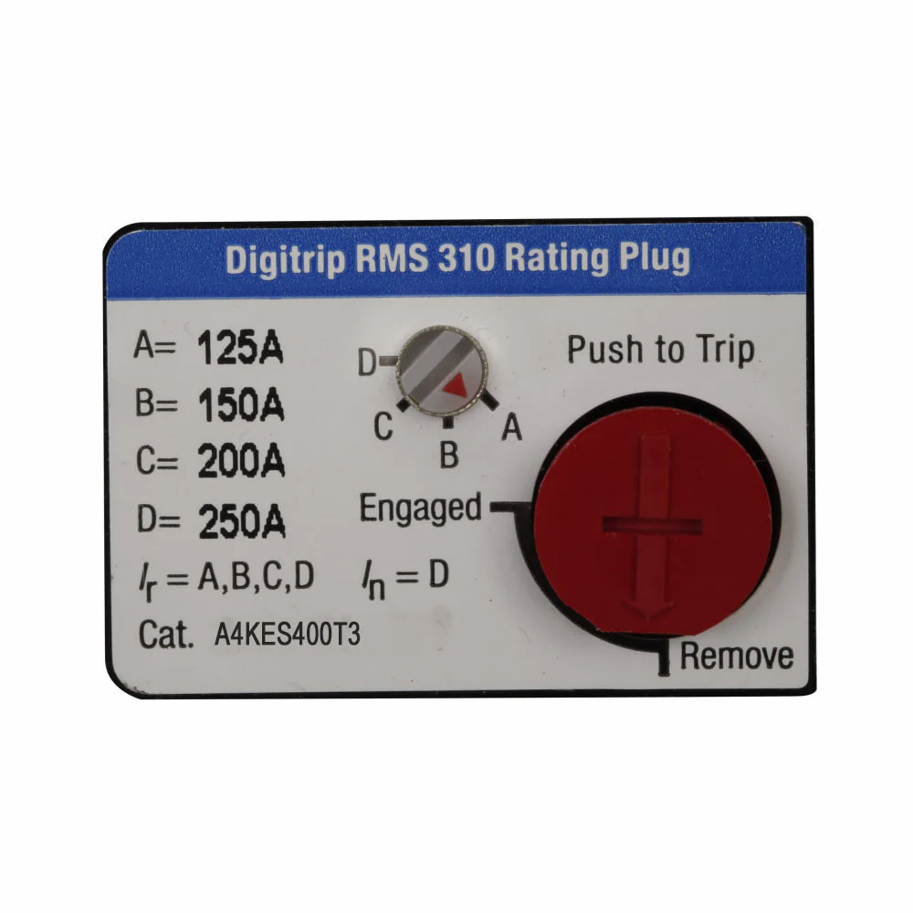 A4KES400T3 - Eaton - Rating Plug