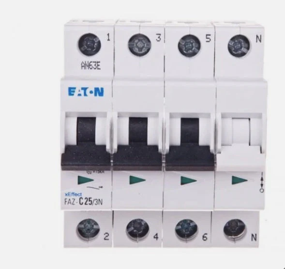 FAZ-C25-3N - Eaton - Circuit Breaker