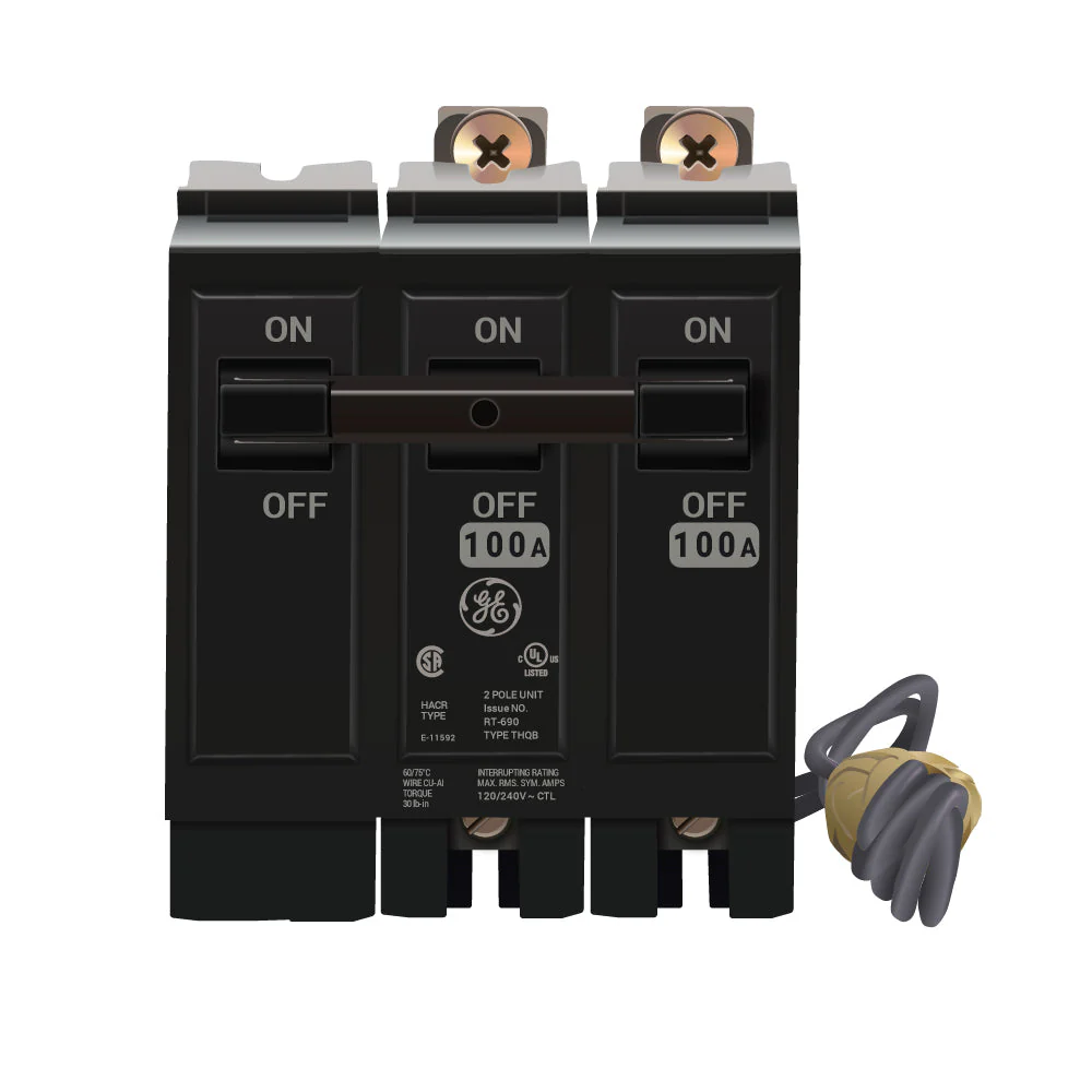 THQB21100ST1 - GE 100 Amp Molded Case Circuit Breaker