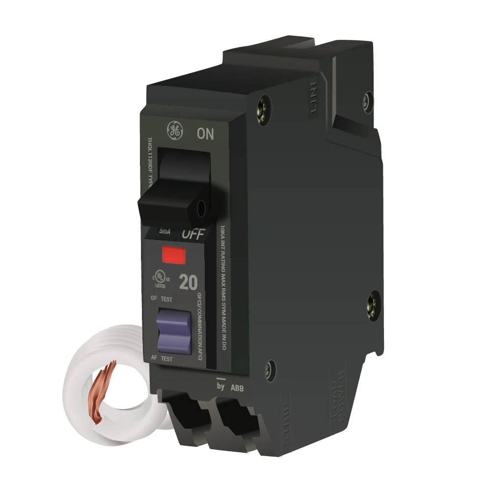 THQL1120DF - GE - 20 Amp Dual Function Circuit Breaker - Image 2