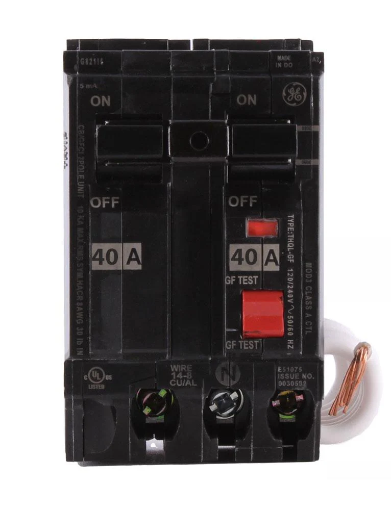 THQL2140GF1 - GE - 40 Amp GFCI Circuit Breaker