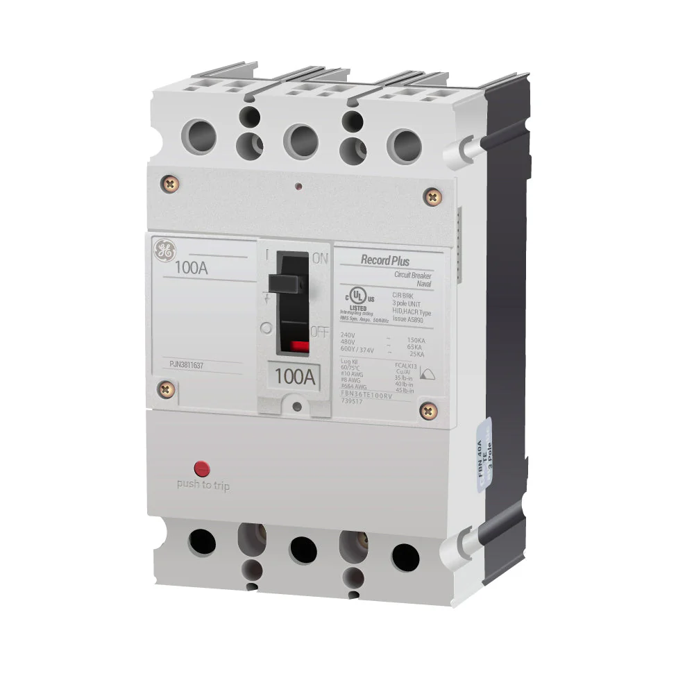 FBN36TE100RV - GE - Molded Case Circuit Breaker - Image 2