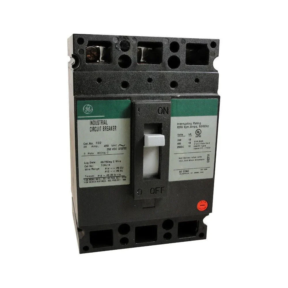 TED134040 - GE - Molded Case Circuit Breaker