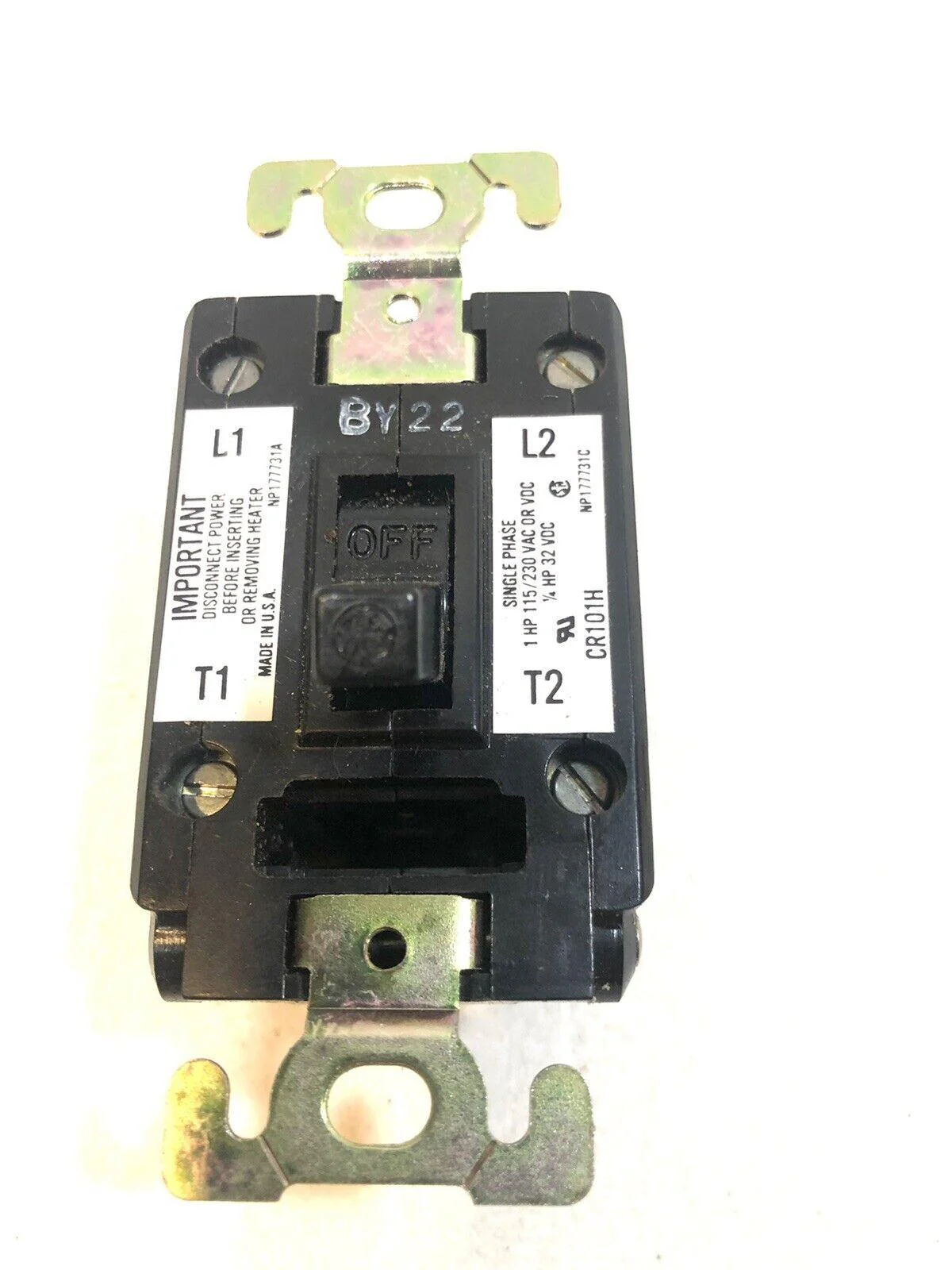 CR101H - General Electric - Automation Switch