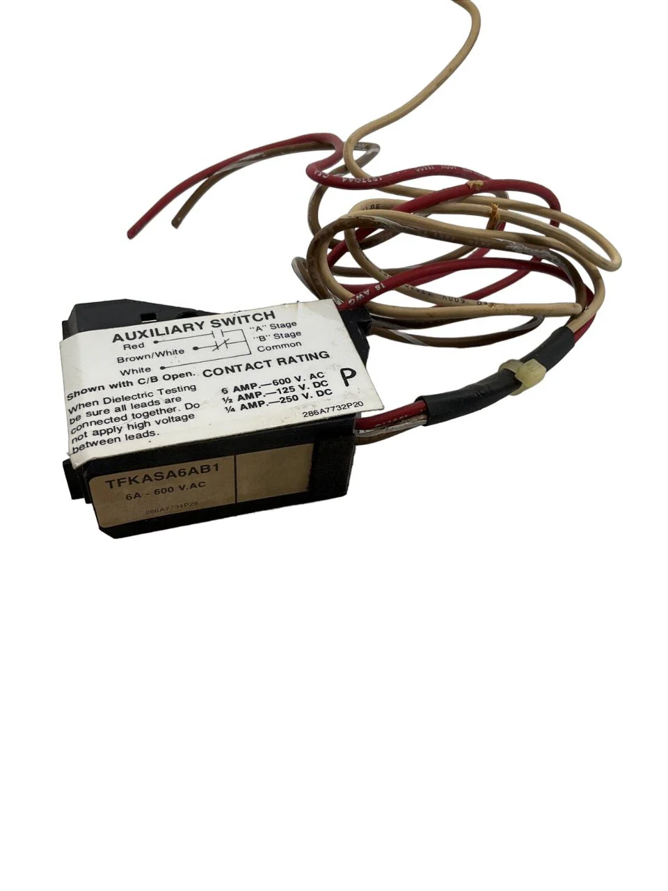 TFKASA6AB2 - General Electrics - Auxiliary