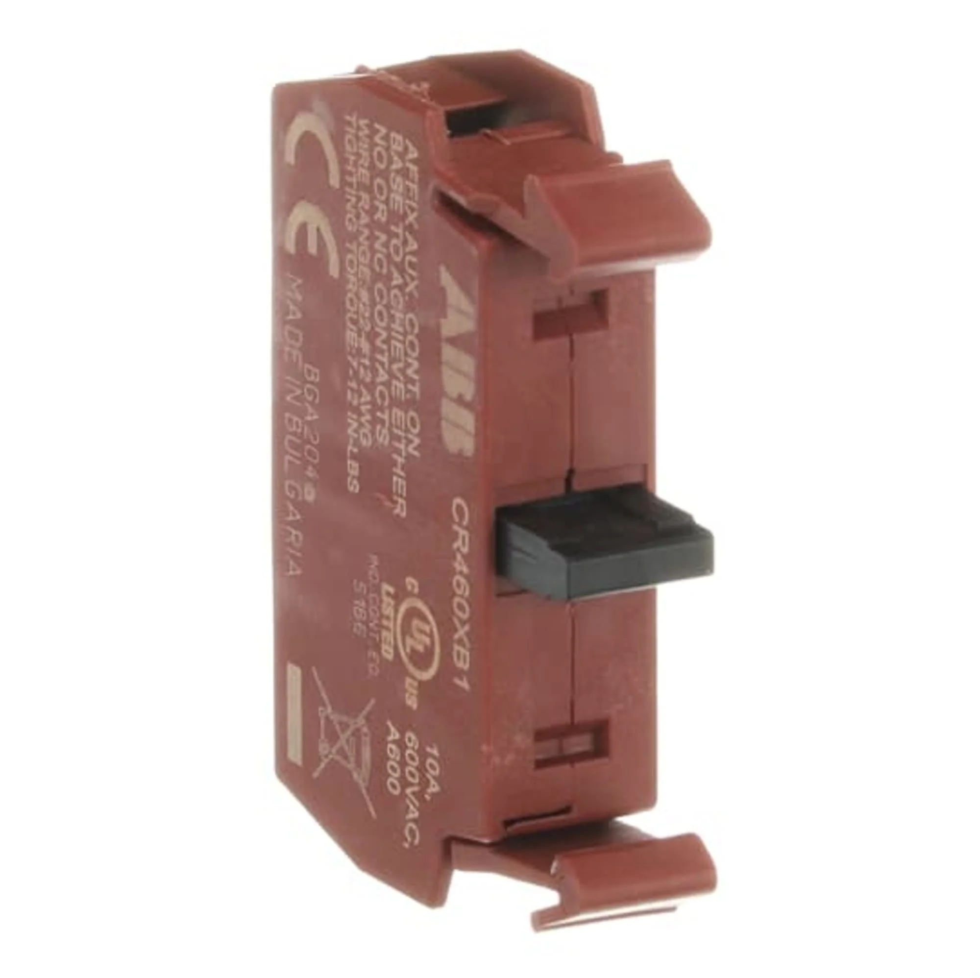 CR460XB1 - General Electrics - Contactor And Motor Starter Auxiliary