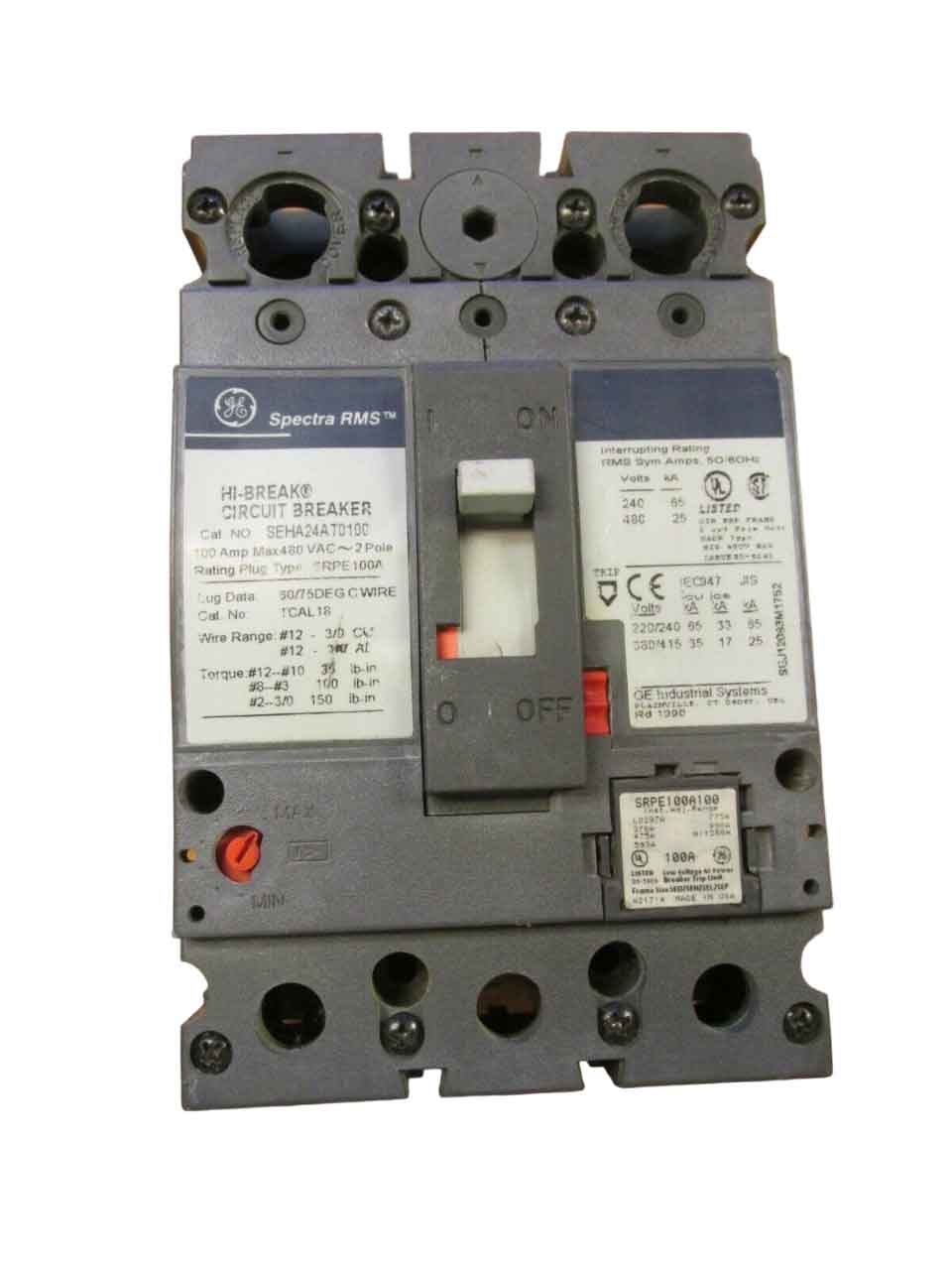 SEHA24AT0100 - General Electrics - Molded Case Circuit Breakers