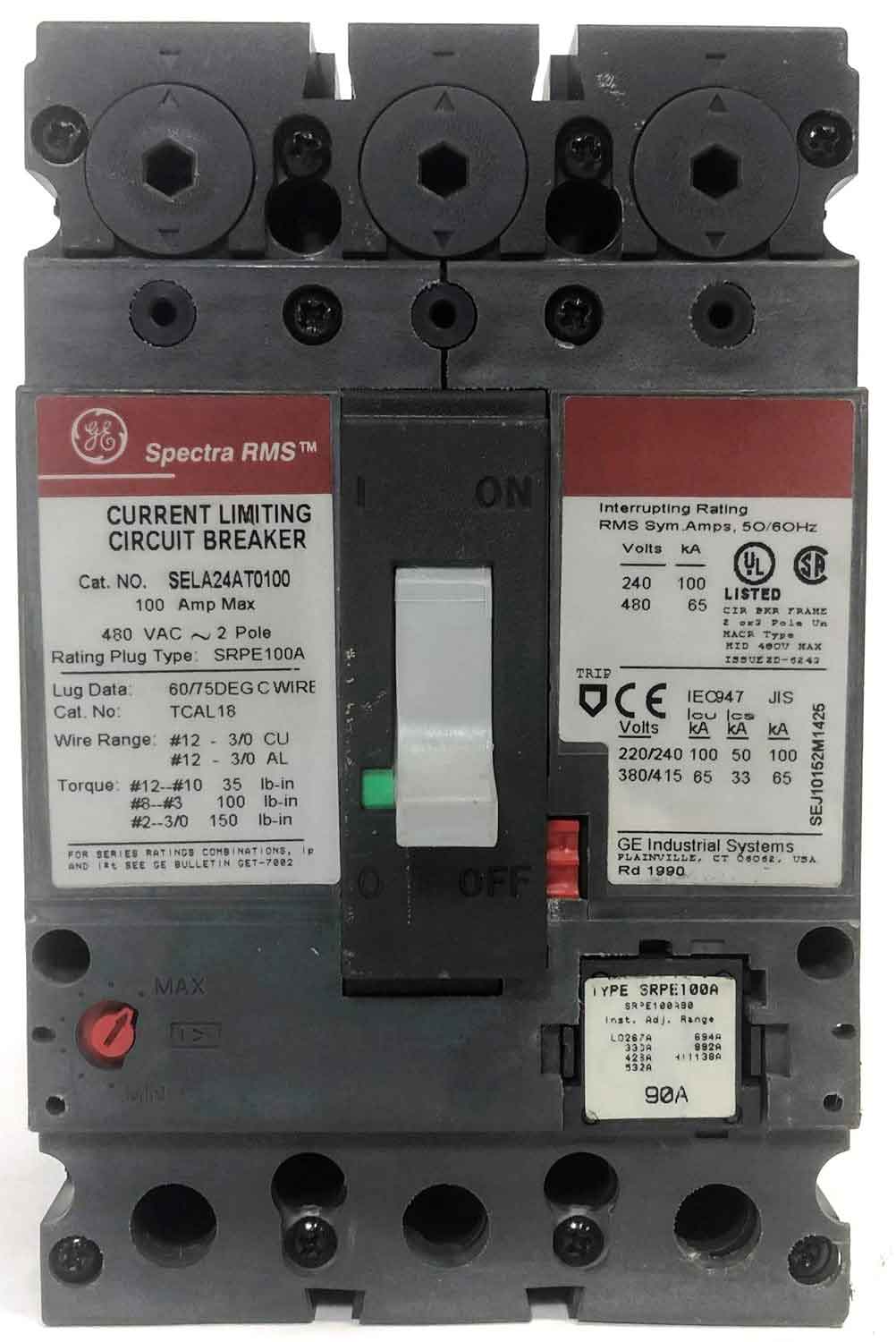 SELA24AT0100 - General Electrics - Molded Case Circuit Breakers