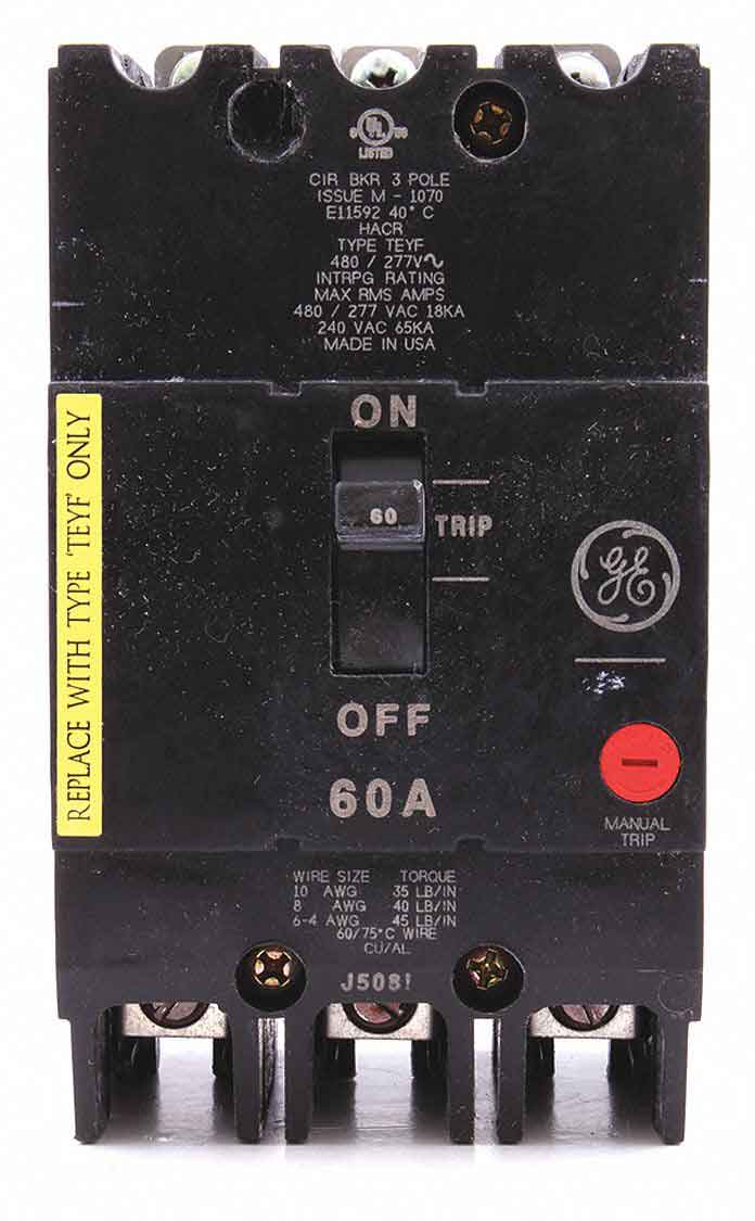 TEYF360 - General Electrics - Molded Case Circuit Breakers