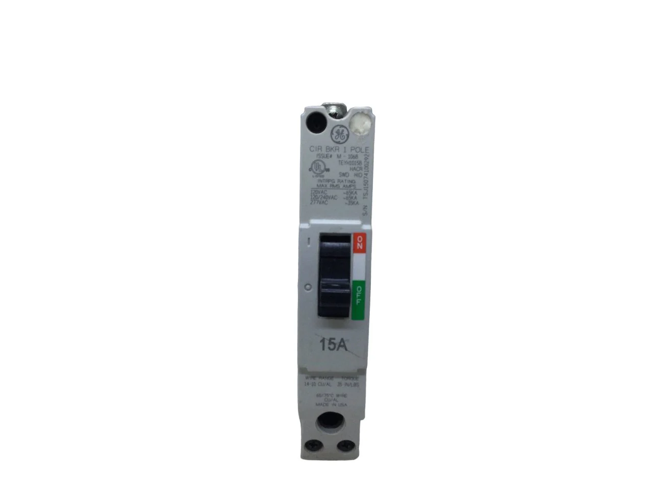 TEYH1015B - General Electrics - Molded Case Circuit Breakers