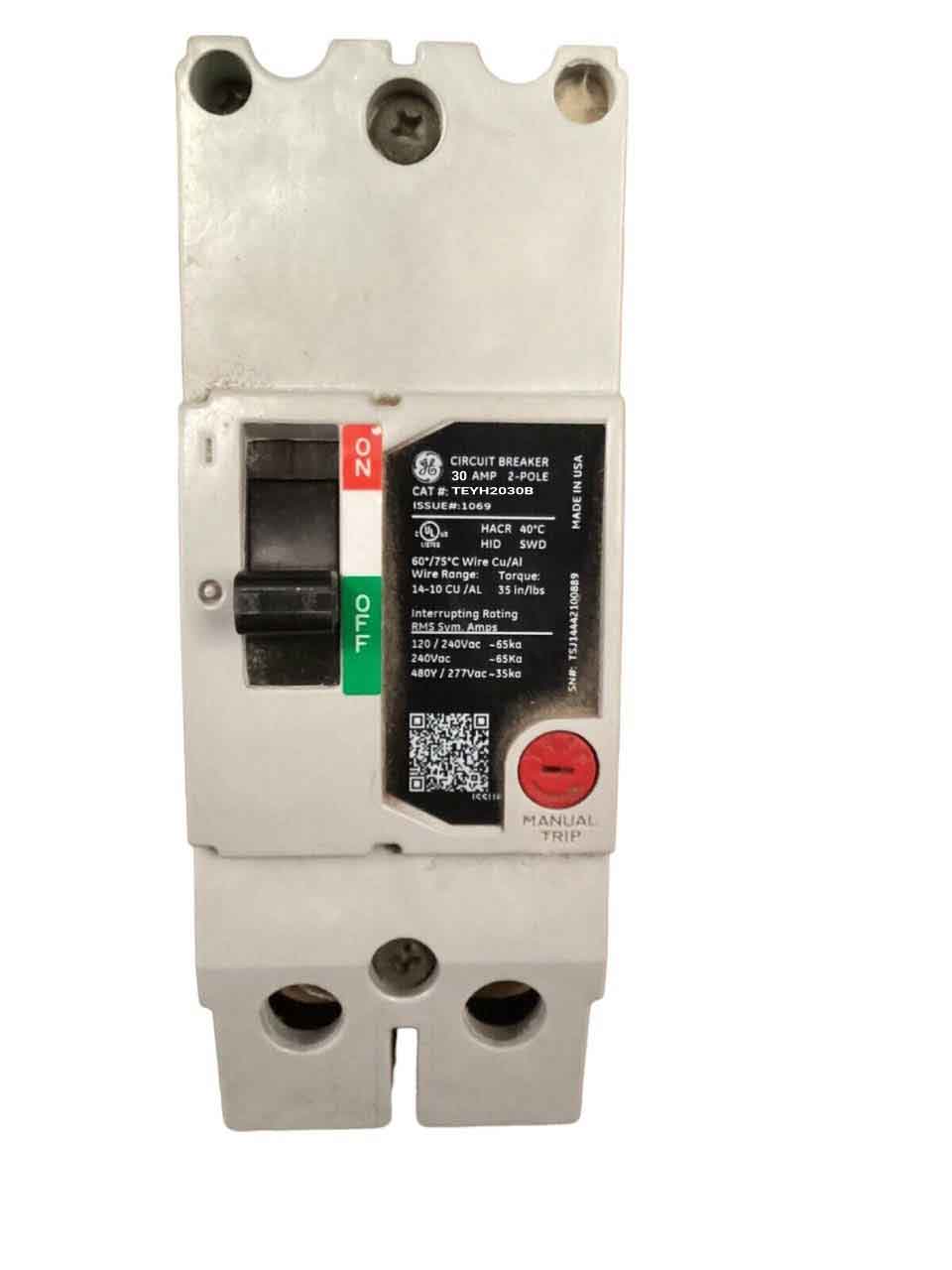TEYH2030B - General Electrics - Molded Case Circuit Breakers