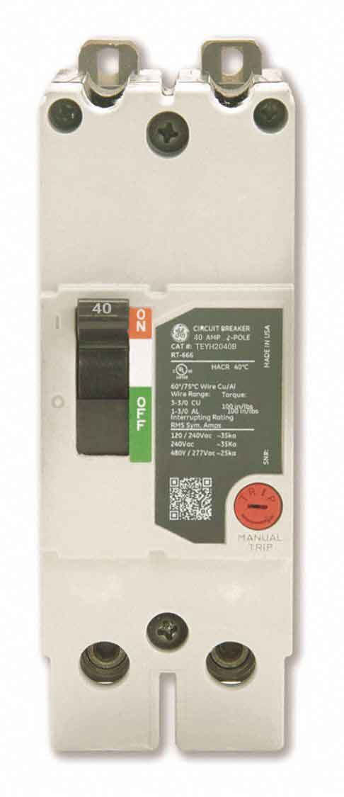 TEYH2040B - General Electrics - Molded Case Circuit Breakers