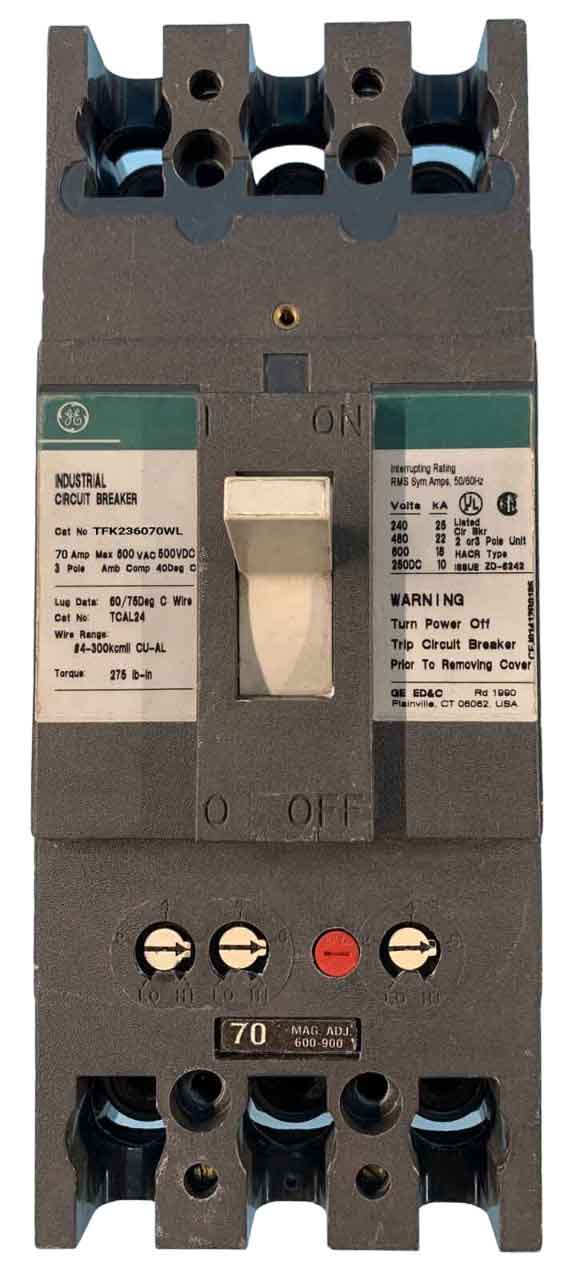 TFK236070WL - General Electrics - Molded Case Circuit Breakers