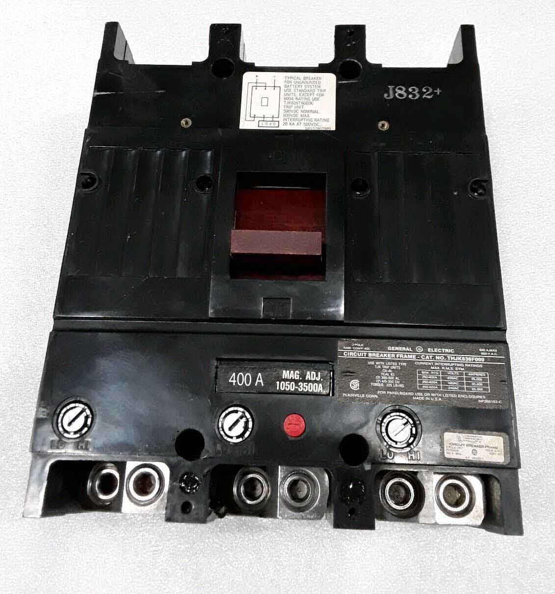THJK636400 - General Electrics - Molded Case Circuit Breakers