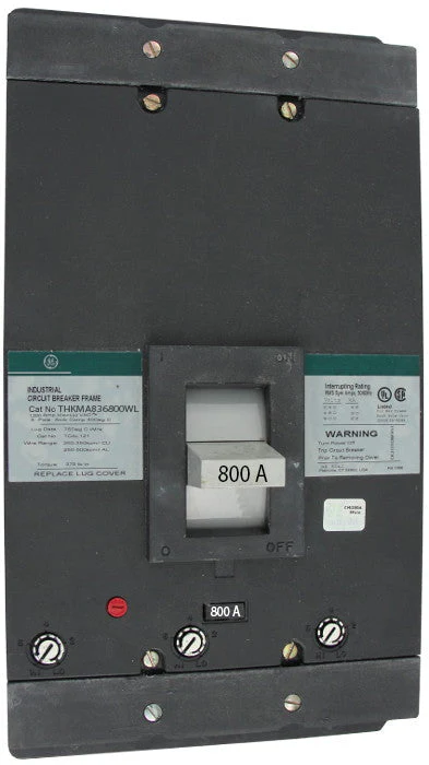 THKMA836800WL - General Electrics - Molded Case Circuit Breakers
