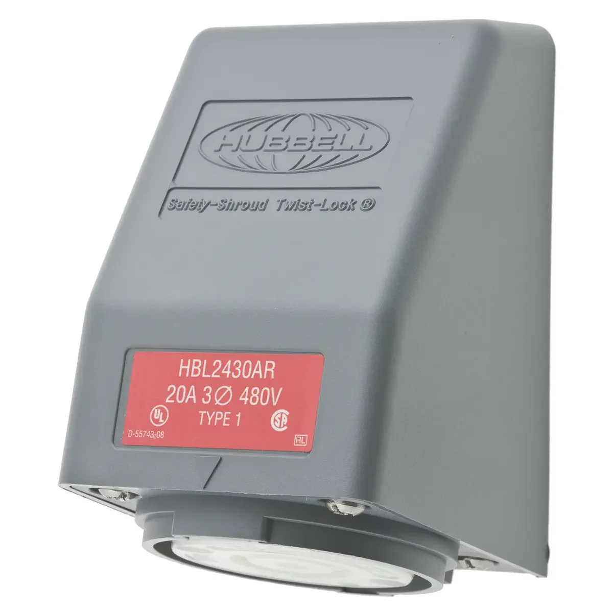 HBL2430AR - Hubbell - Locking Devices, Twist-Lock - Image 2