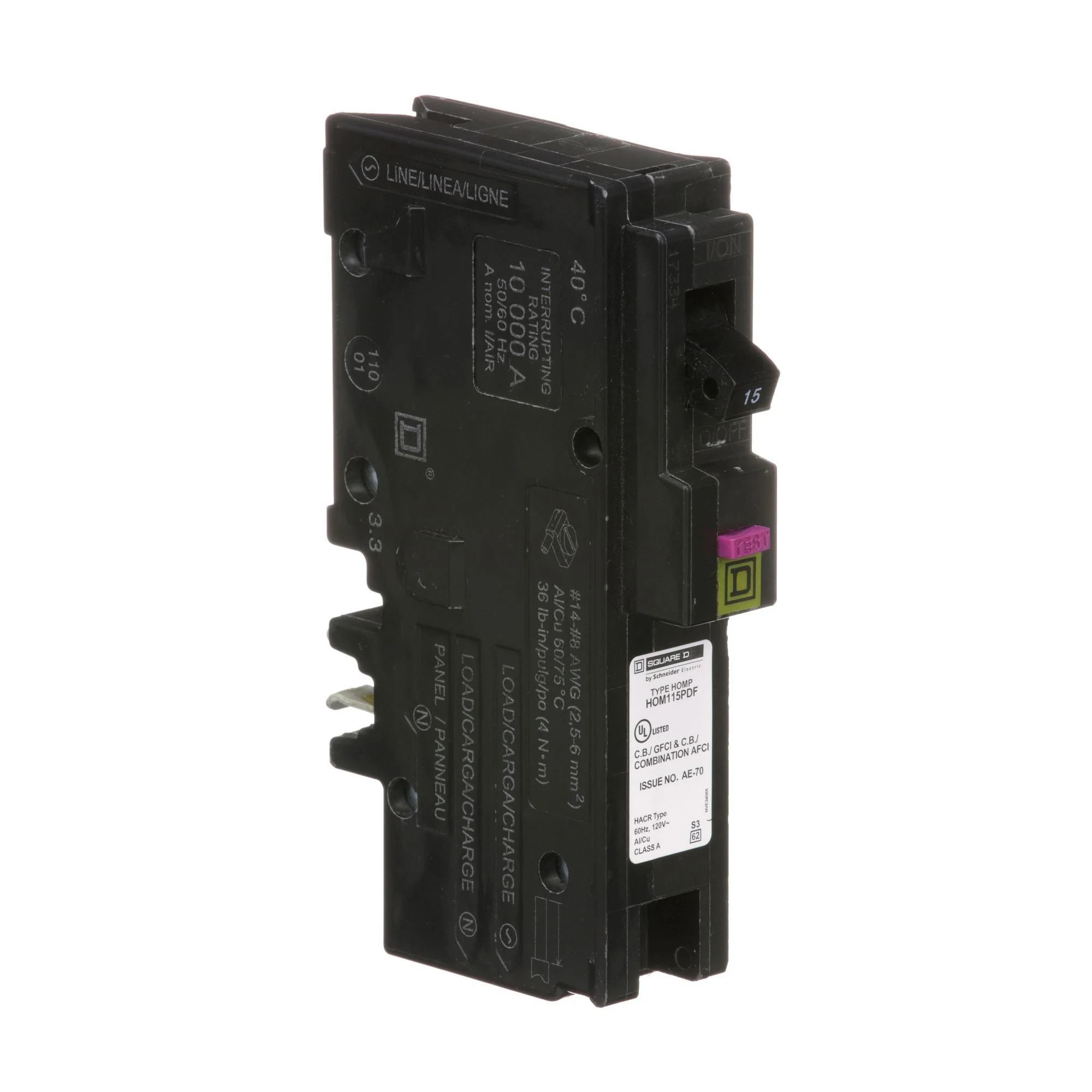 HOM115PAFGF - Square D Homeline - Circuit Breaker - Image 2