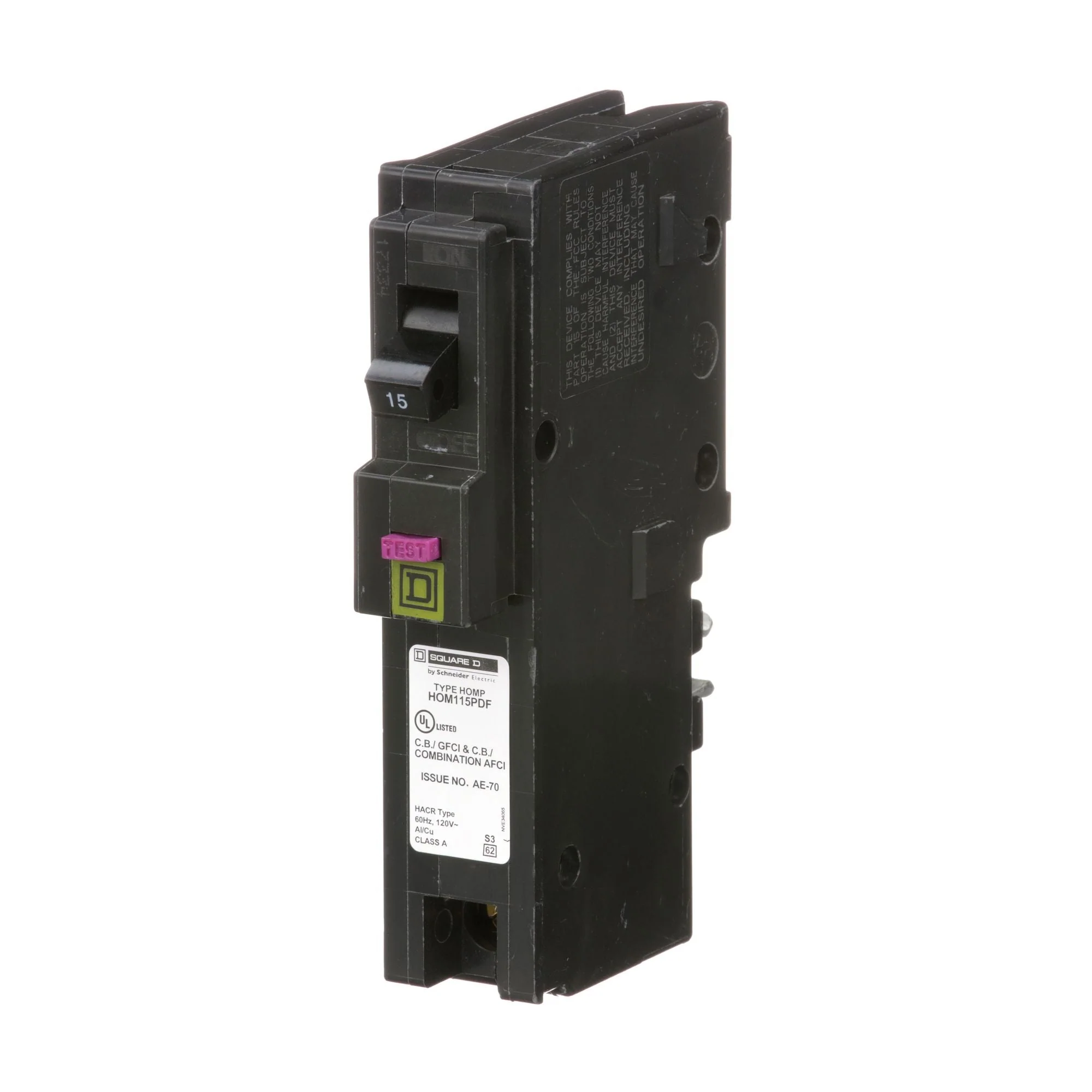 HOM115PAFGF - Square D Homeline - Circuit Breaker - Image 3