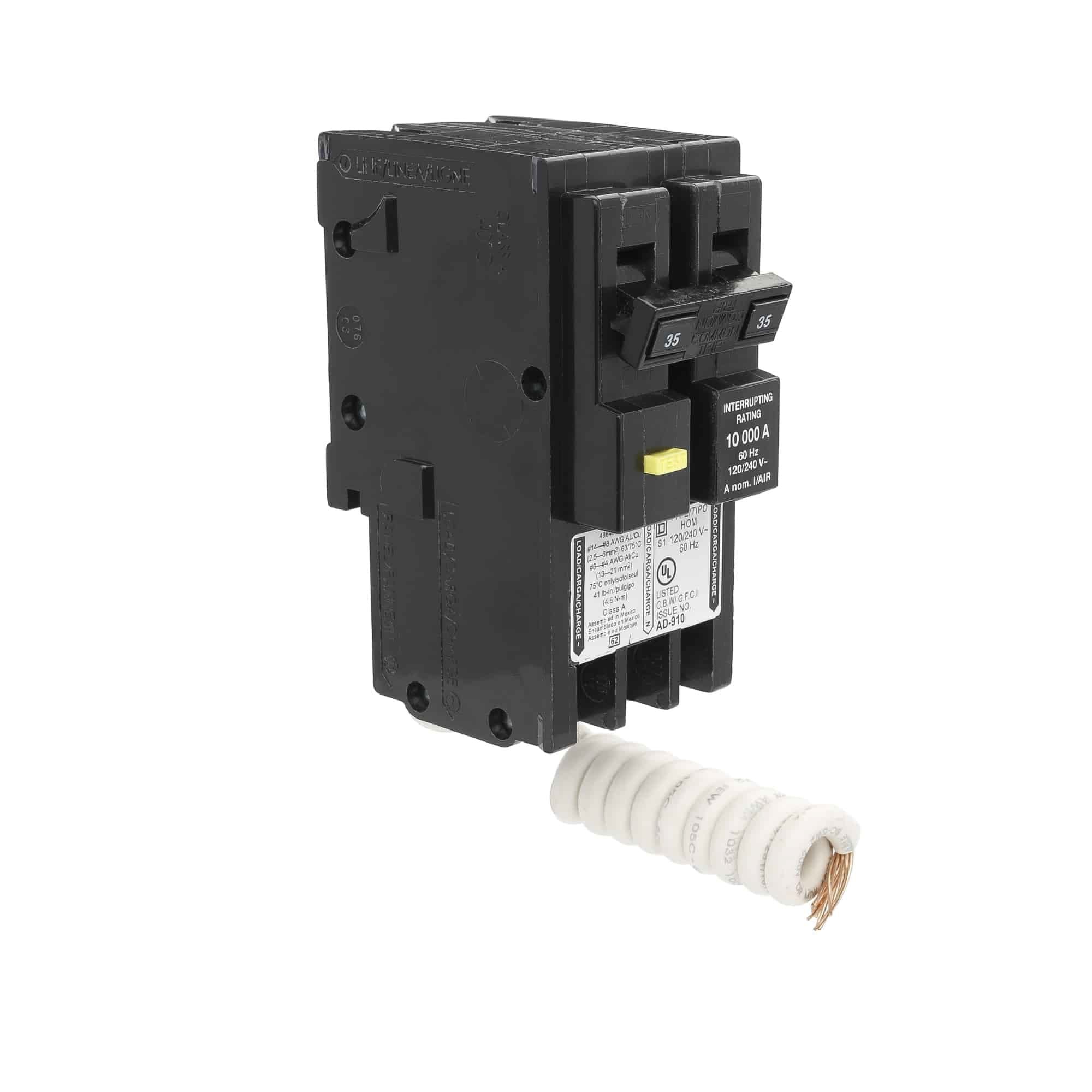 HOM235GFICP - HOM235GFI - HomeLine 35 Amp Circuit Breaker - Image 2