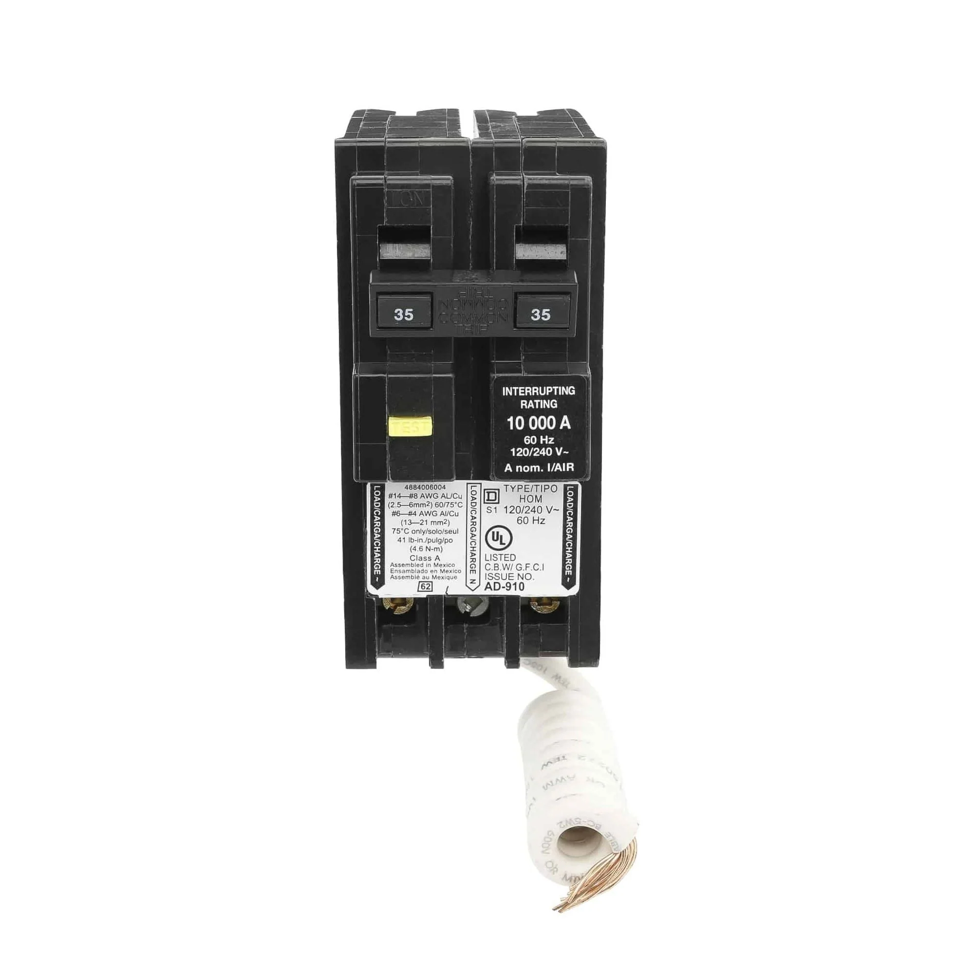 HOM235GFI - HomeLine 35 Amp Circuit Breaker