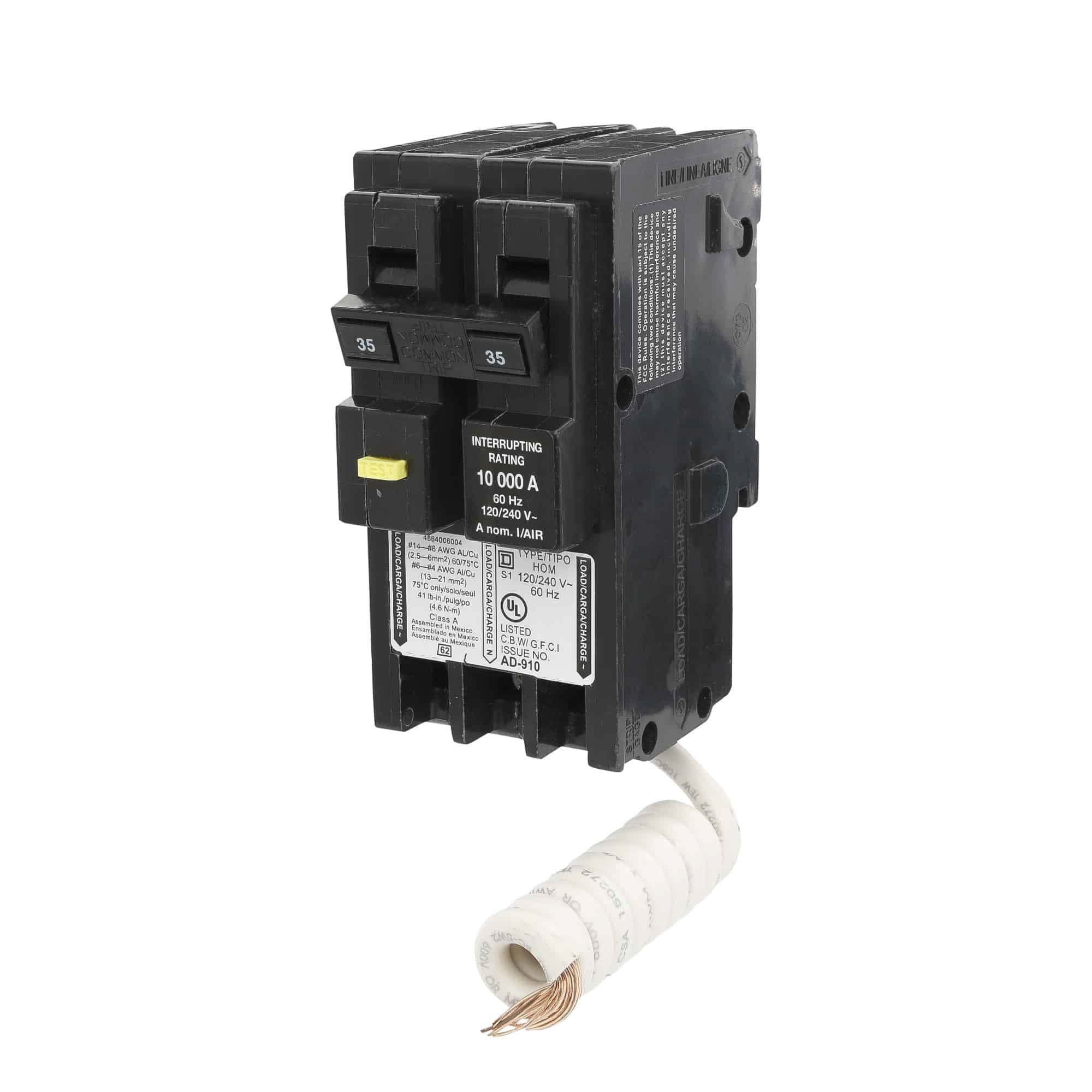 HOM235GFI - HomeLine 35 Amp Circuit Breaker - Image 3