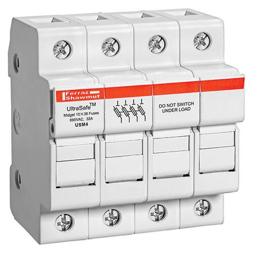 USM4 - Mersen / Ferraz Shawmut - Fuse Block