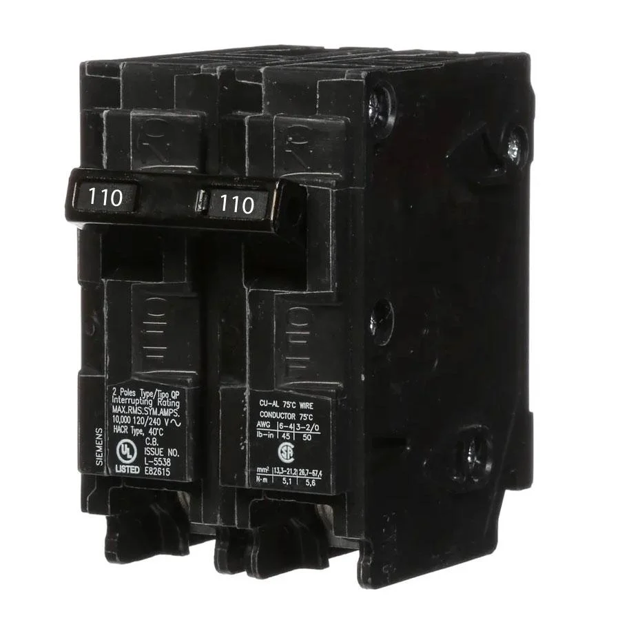 Q2110 - Siemens - 110 Amp Circuit Breaker - Image 2
