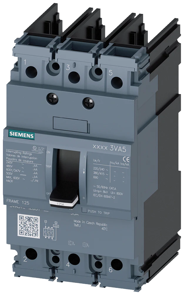 3VA5111-6ED31-0AA0 - Siemens - Molded Case Circuit Breakers