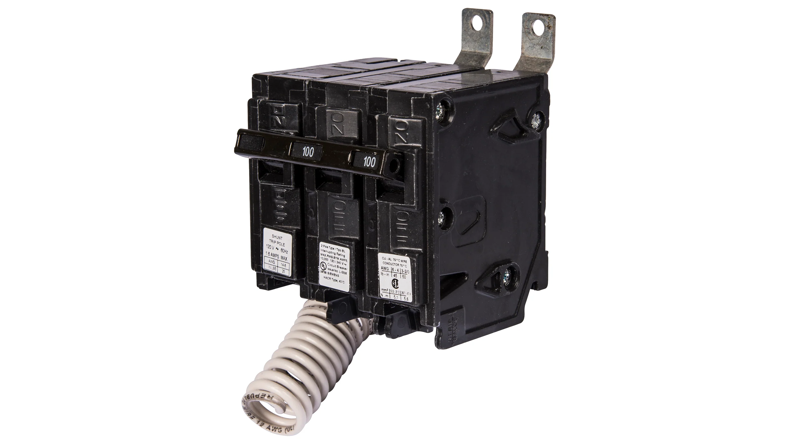 B212500S01 - Siemens - 125 Amp Molded Case Circuit Breaker