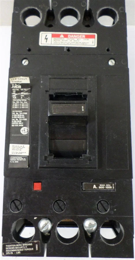 FJ63B125 - Siemens - 125 Amp Molded Case Circuit Breaker
