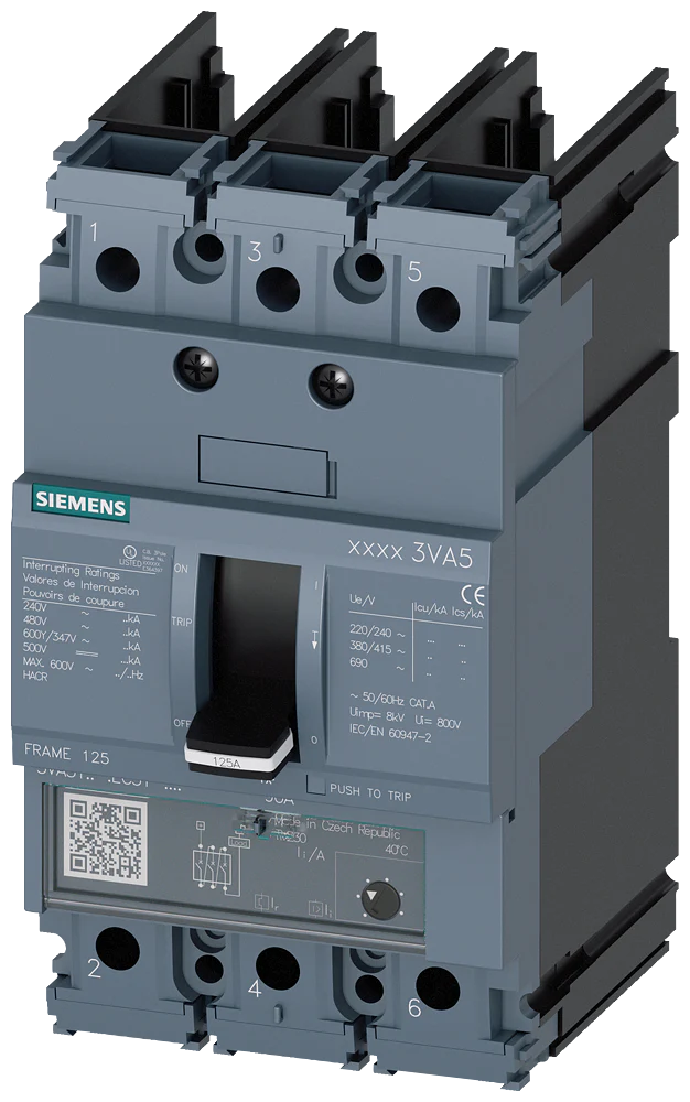 3VA5112-6EC31-0AA0 - Siemens - Molded Case Circuit Breakers