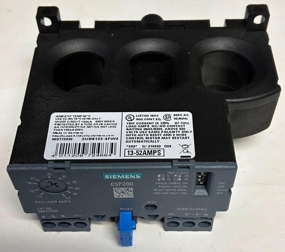 48BTF3S00 - Siemens - Overload Relay - Image 2