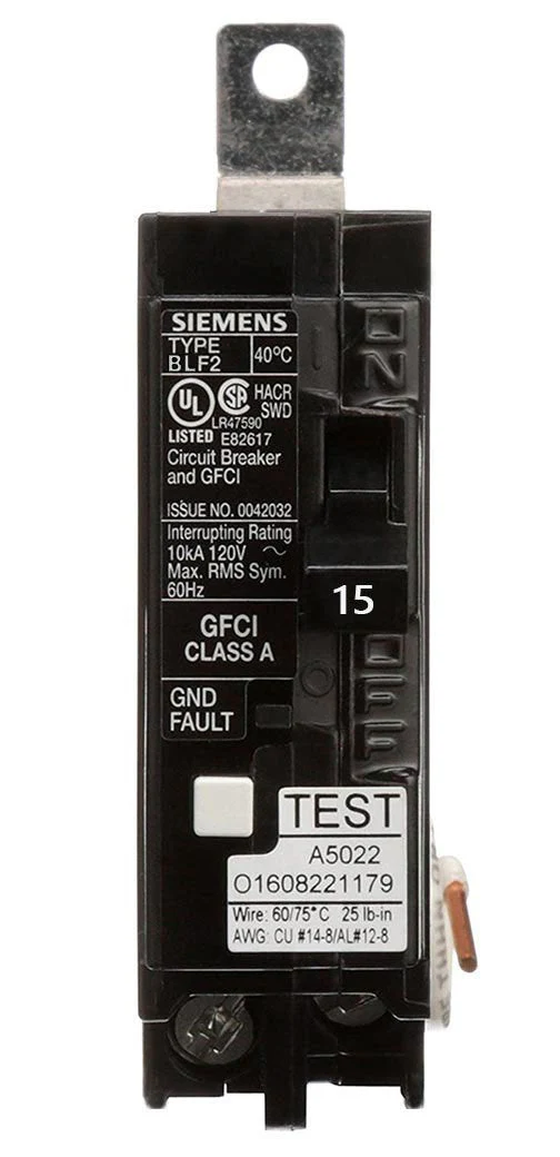 BF115AH - Siemens - 15 Amp Molded Case Circuit Breaker