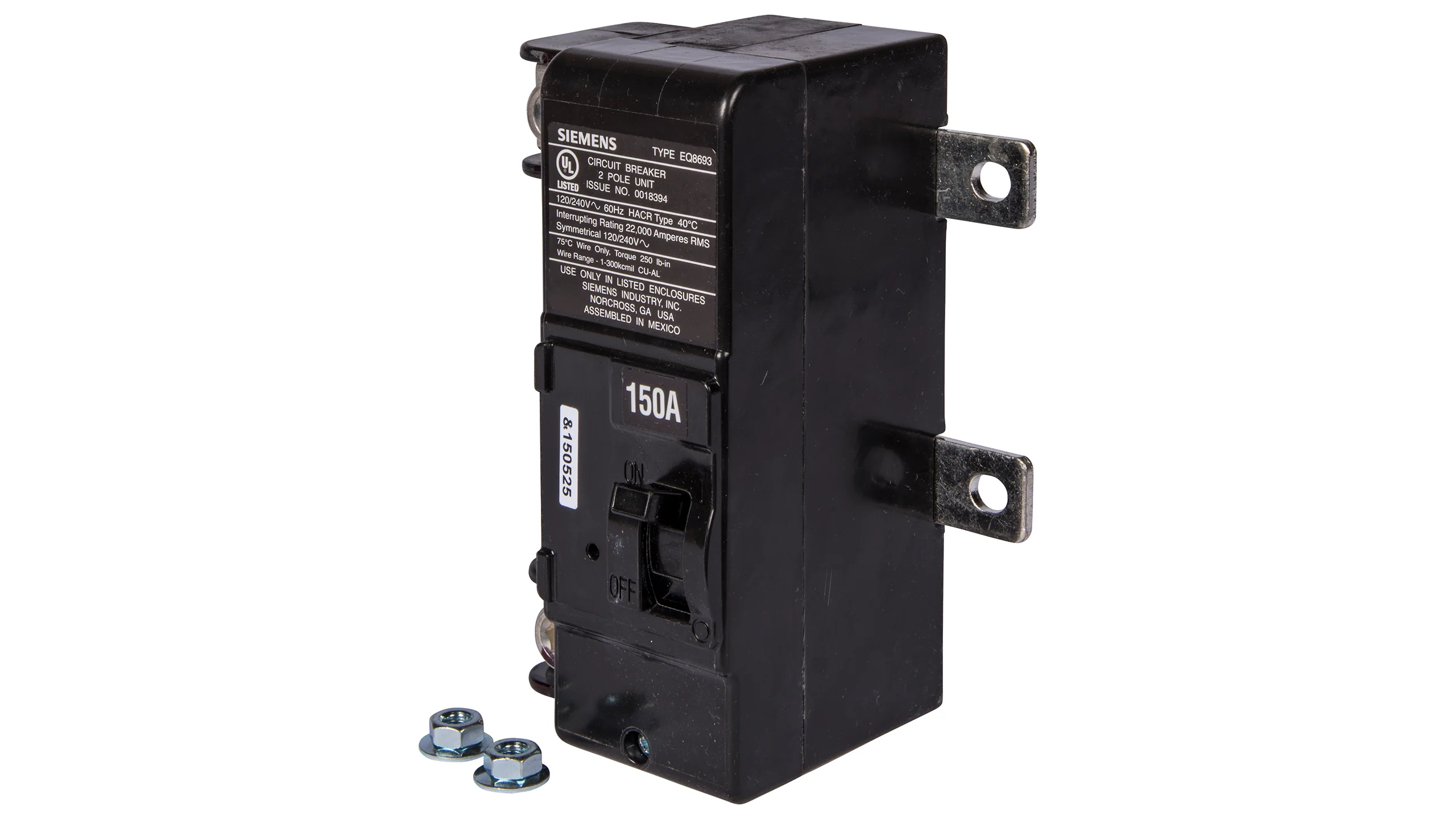 MBK175A - Siemens - 175 Amp Molded Case Circuit Breaker
