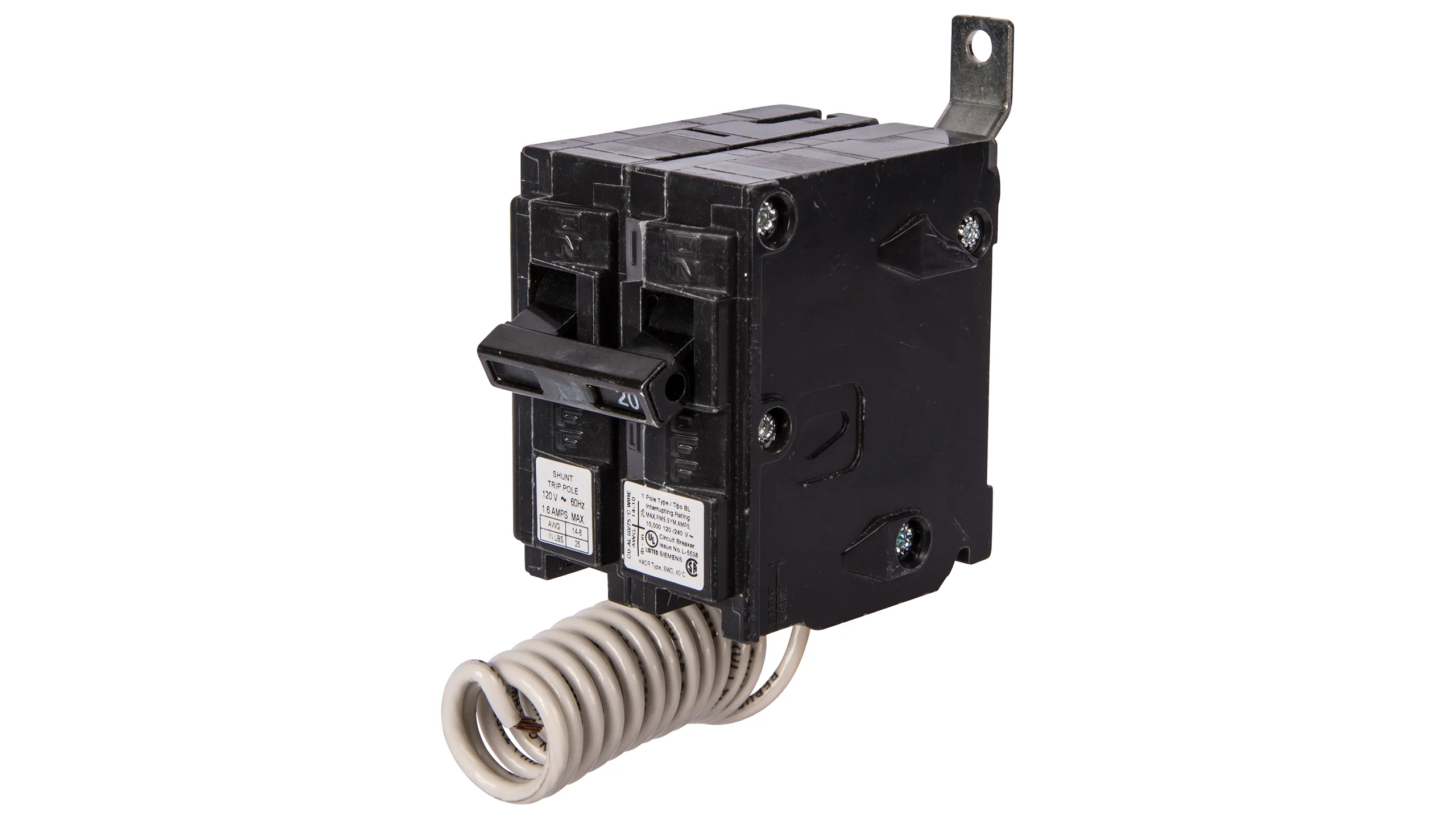 B120H00S01 - Siemens - 20 Amp Molded Case Circuit Breaker