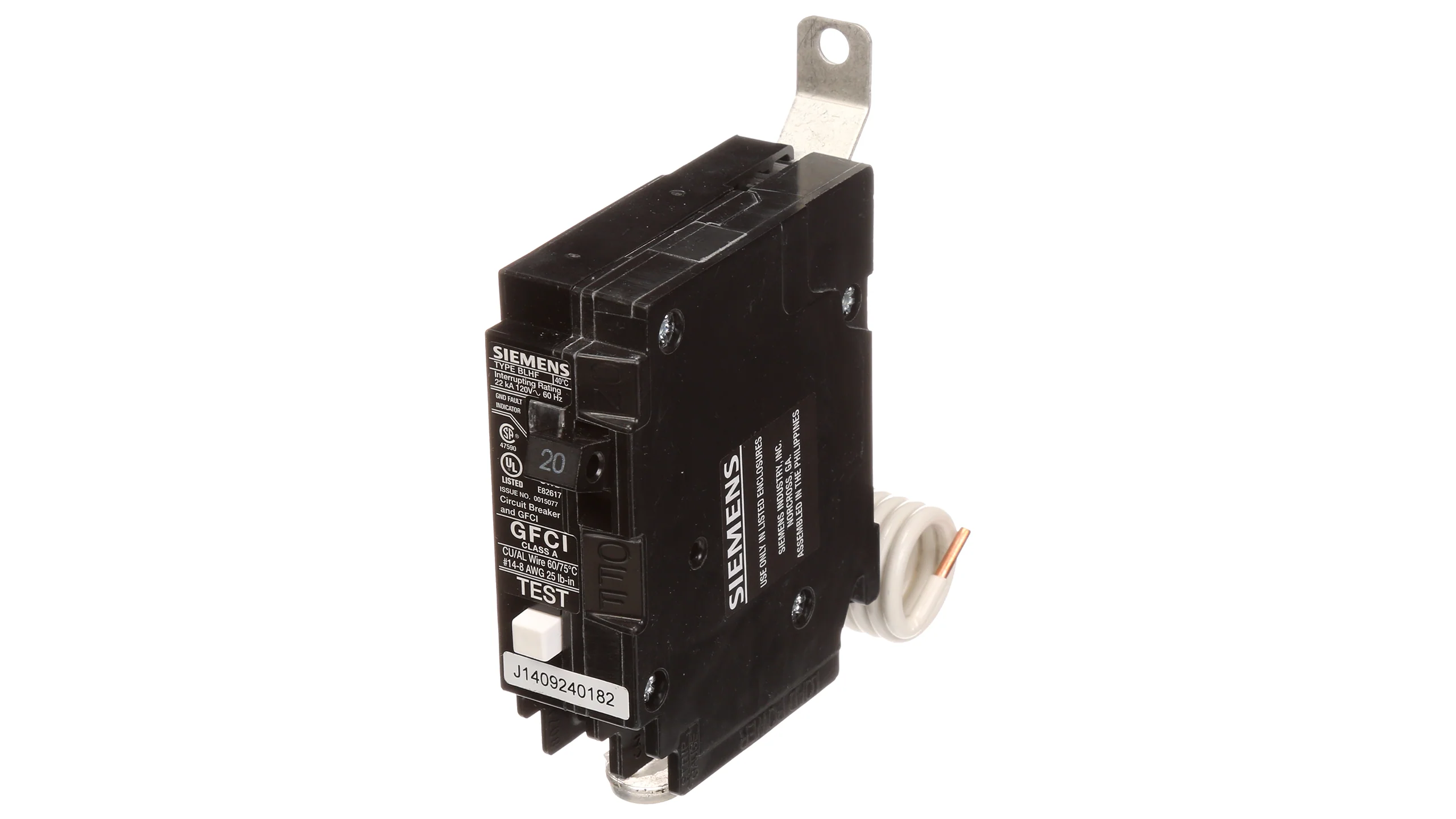 BF120H - Siemens - 20 Amp Molded Case Circuit Breaker