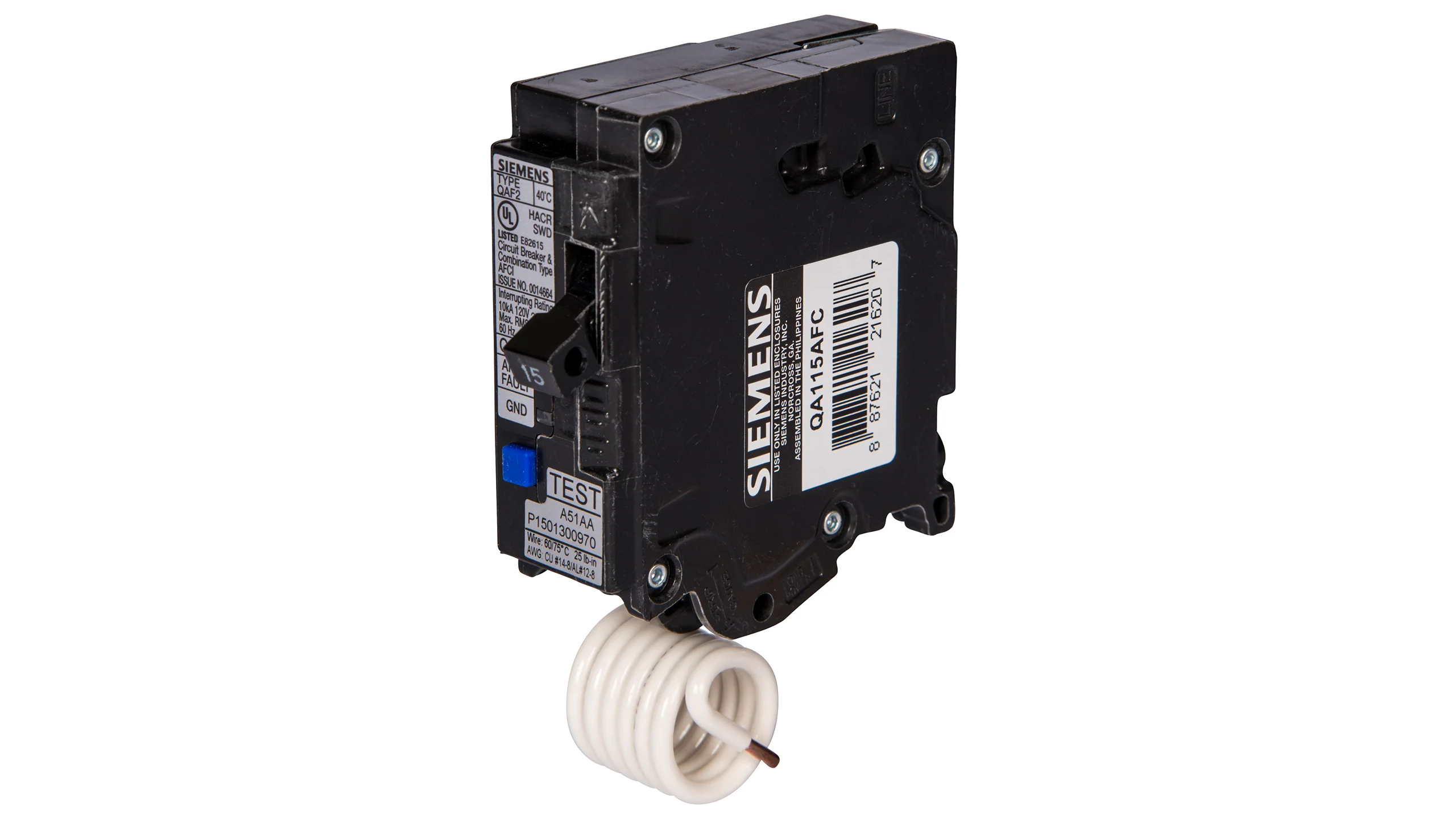 QA120AFCHH - Siemens - 20 Amp Molded Case Circuit Breaker
