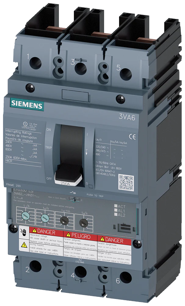 3VA6225-6HN31-0AA0 - Siemens - Molded Case Circuit Breakers