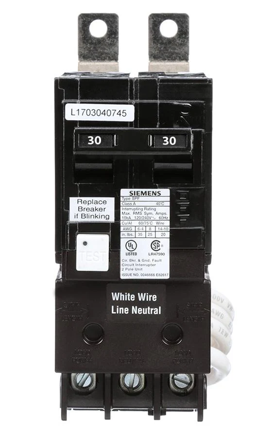 BF230 - Siemens - 30 Amp GFCI Circuit Breaker