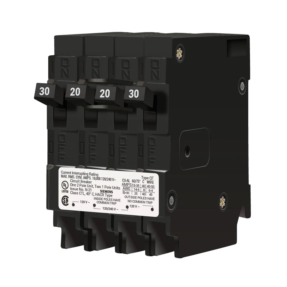 Q23020CT2 - Siemens - 30 Amp Molded Case Circuit Breaker - Image 2