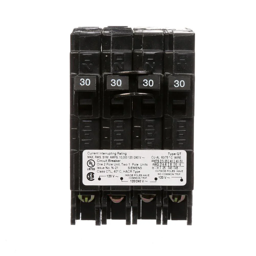 Q23030CT - Siemens - 30 Amp Quad Circuit Breaker - Image 5