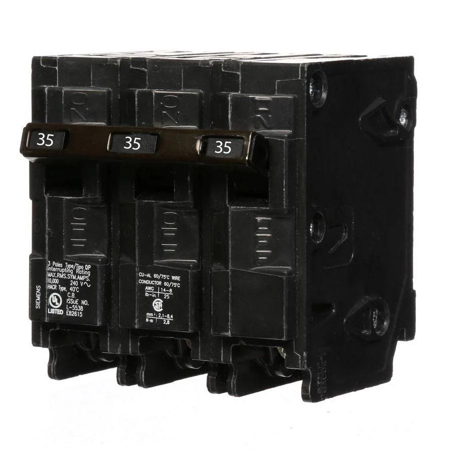 Q335 - Siemens - 35 Amp Circuit Breaker - Image 2