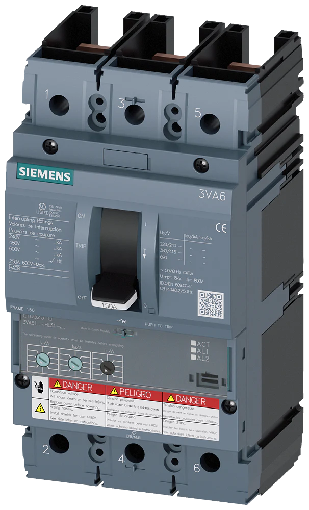 3VA6140-7HL31-0AA0 - Siemens - Molded Case Circuit Breakers