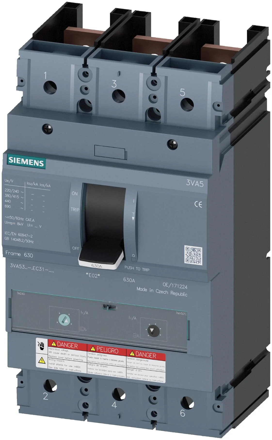 3VA5340-5EC31-0AA0 - Siemens - Molded Case Circuit Breakers
