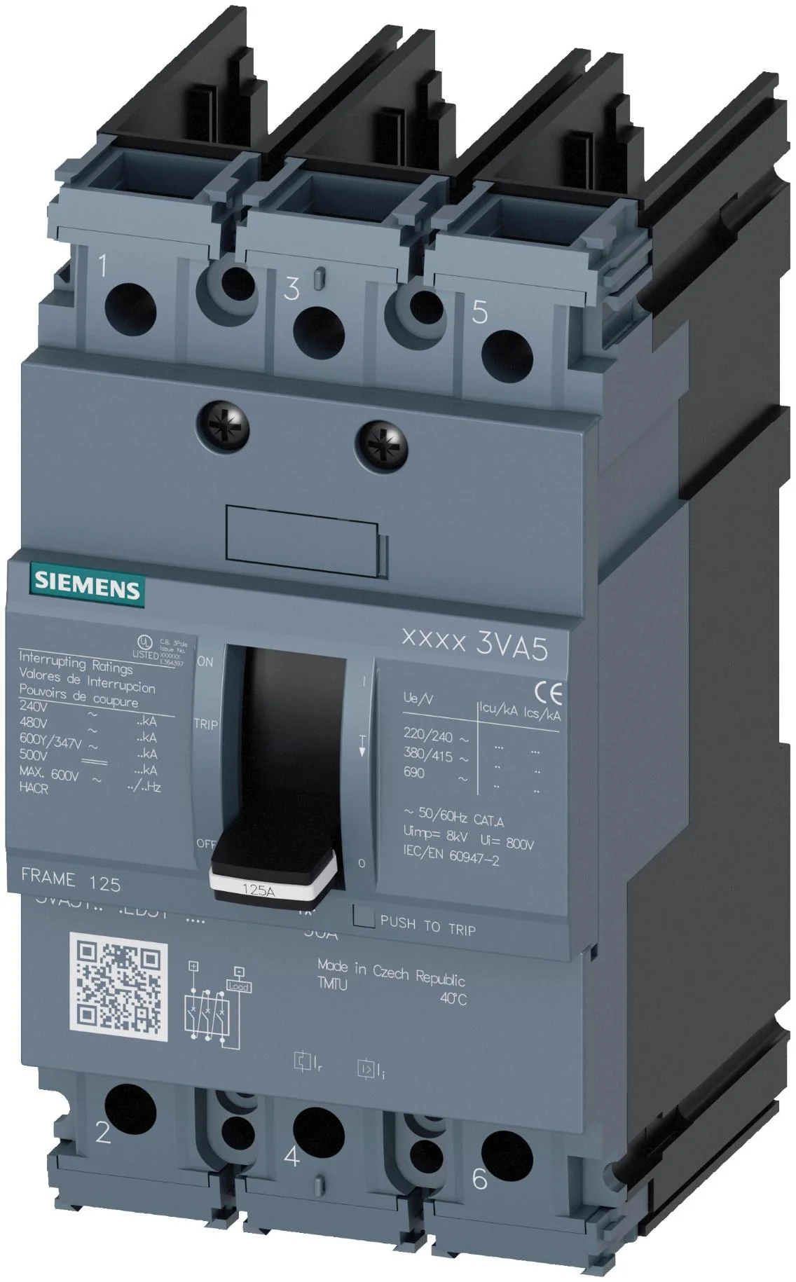 3VA5150-6ED31-0AA0 - Siemens - Molded Case Circuit Breakers