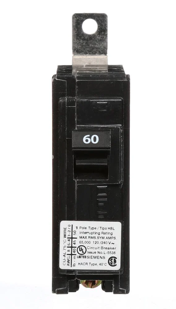 B160HH - Siemens - 60 Amp 22kA Circuit Breaker